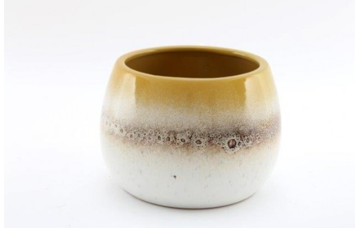 Abstract Two Tone Planter - Large