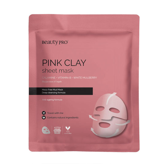 Pink Clay Sheet Mask