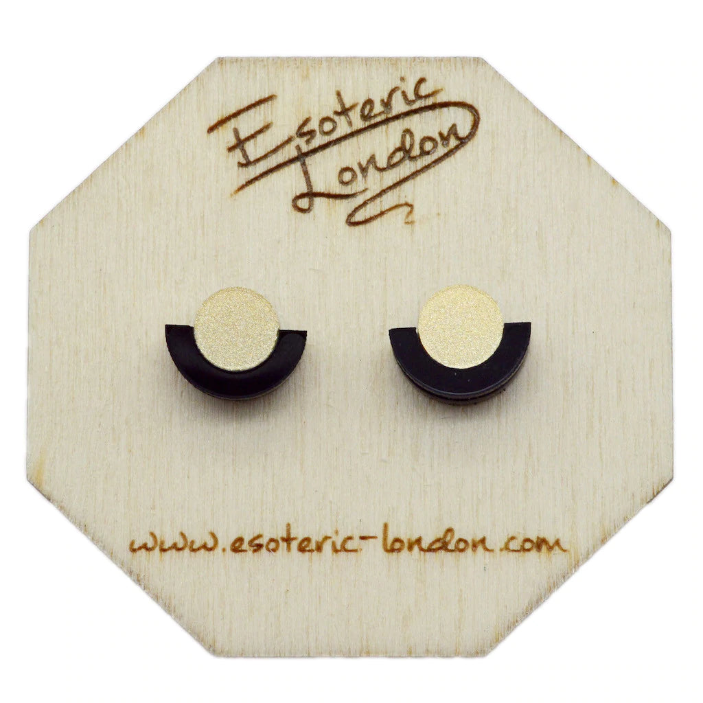 Esoteric London GEOMETRIC STUD EARRINGS