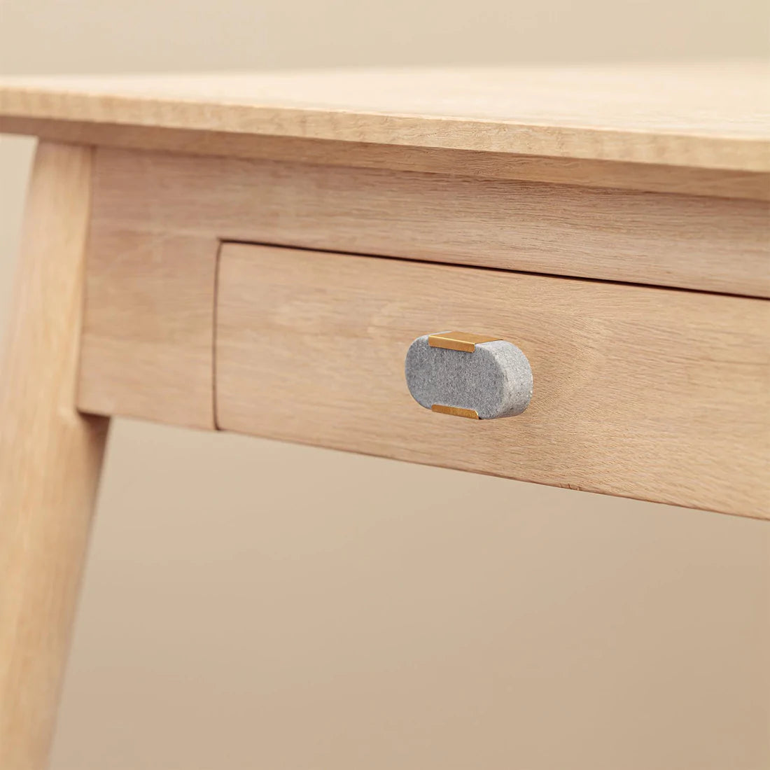 Ruhi Blue Stone Brass Drawer Knobs