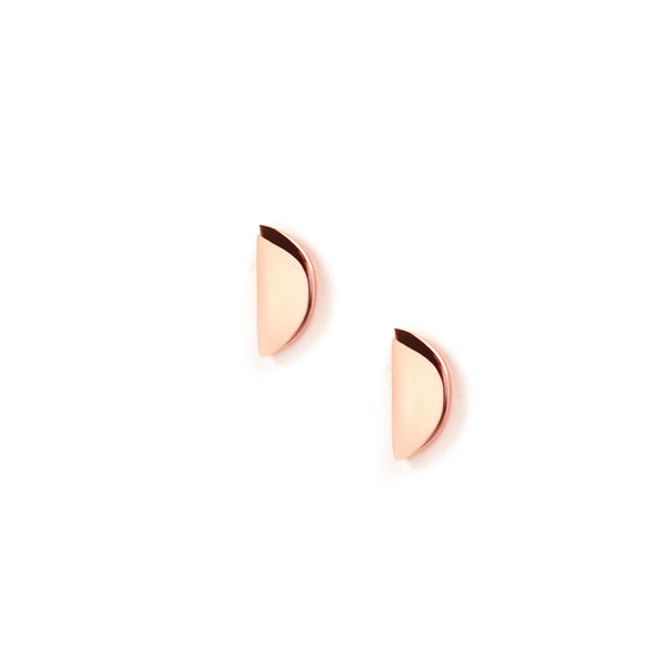Matthew Calvin Disc Earrings - Rose Gold