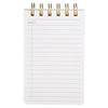 Cloth Covered Notepad - Live By The Sun