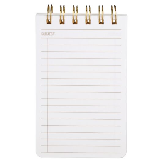 Live By Sun Spiral Notepad