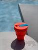 Lund Collapsible Travel Cup - Coral
