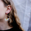 Nordic Flower Daisy Flower Resin Earrings