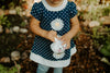 Pebble Knitted Friendly Garlic Rattle
