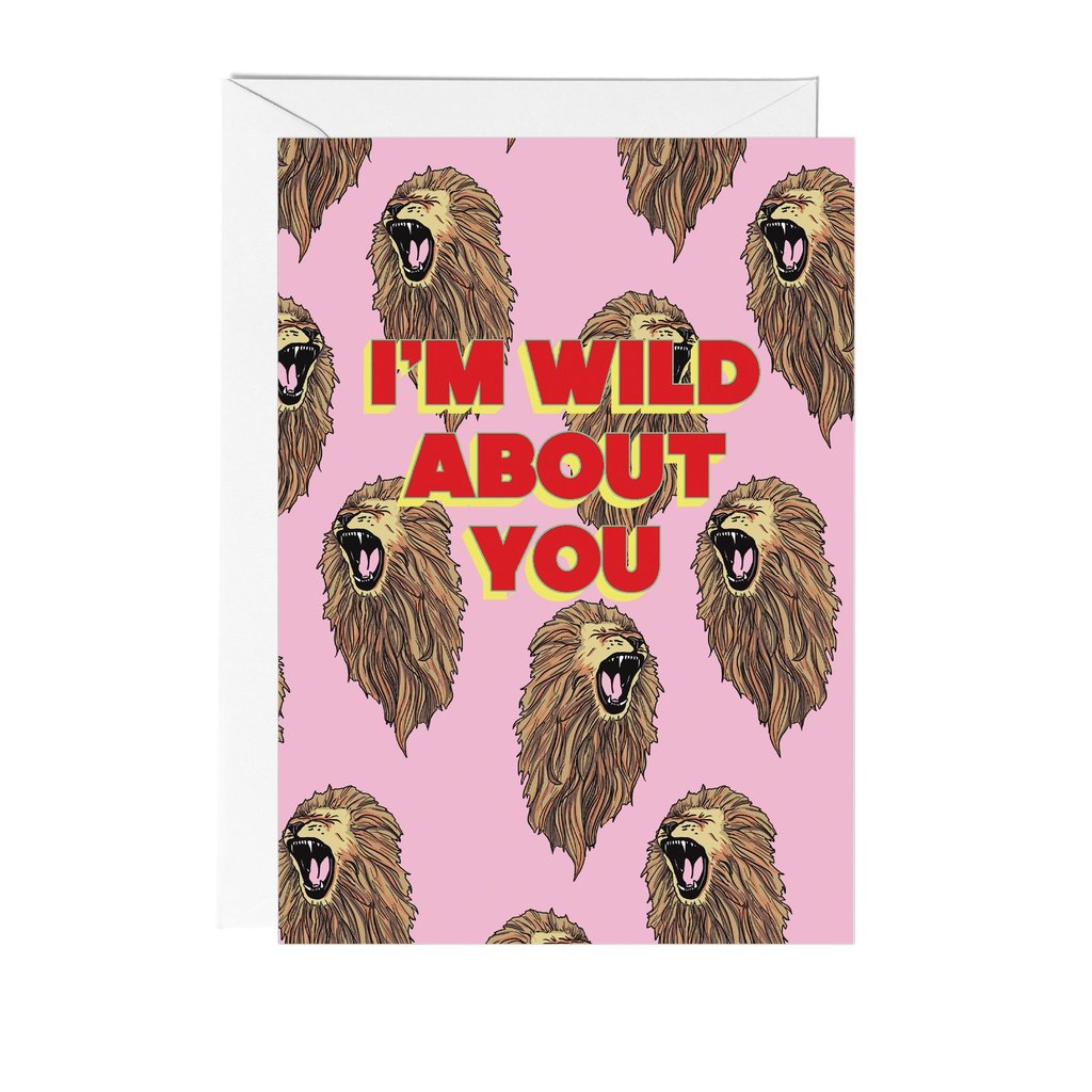 I'm Wild About You Card
