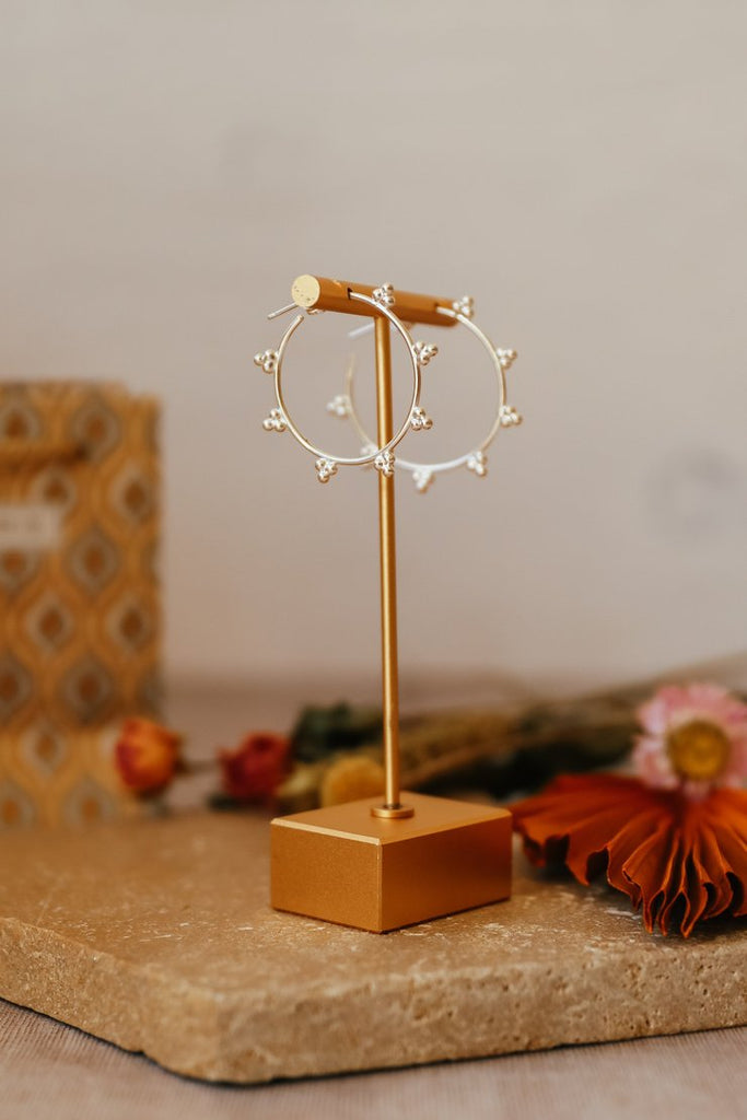 My Doris Mini Ball Hoop Silver