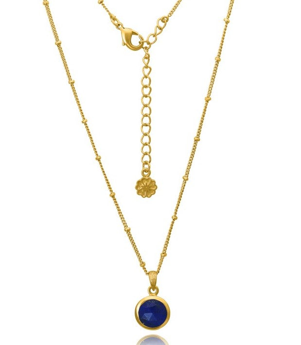 Azuni Nyla Pendant Necklace Gold