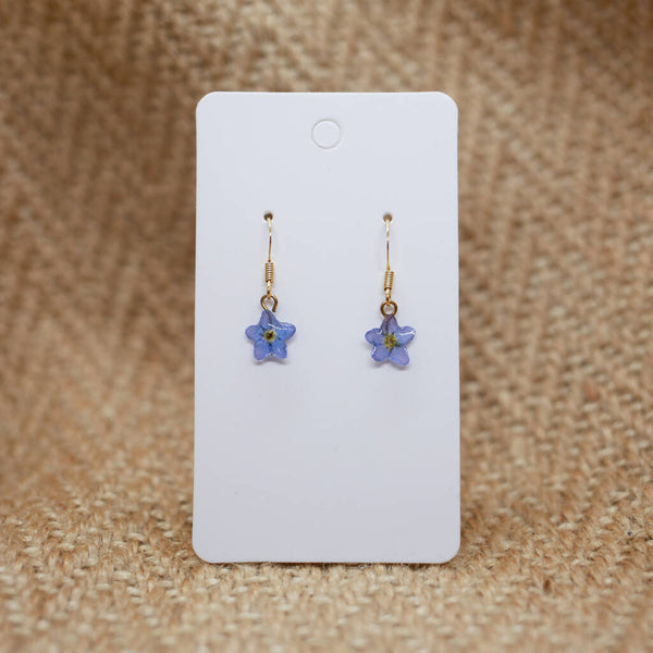 Nordic Flowers Blue Flower Earrings