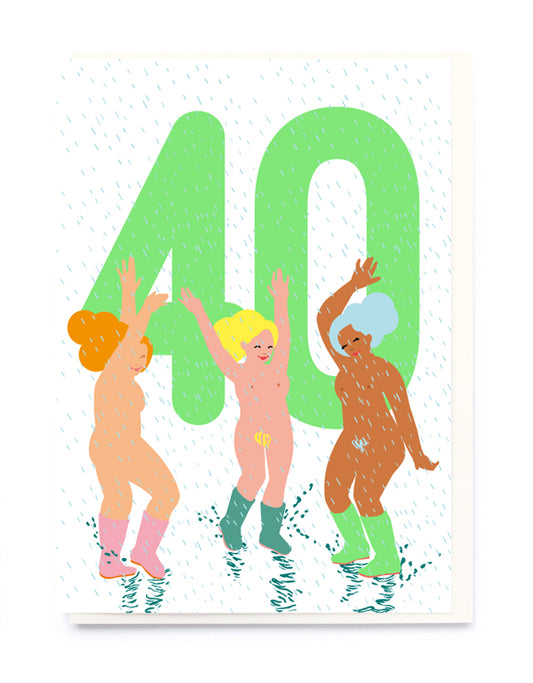Age 40 Card